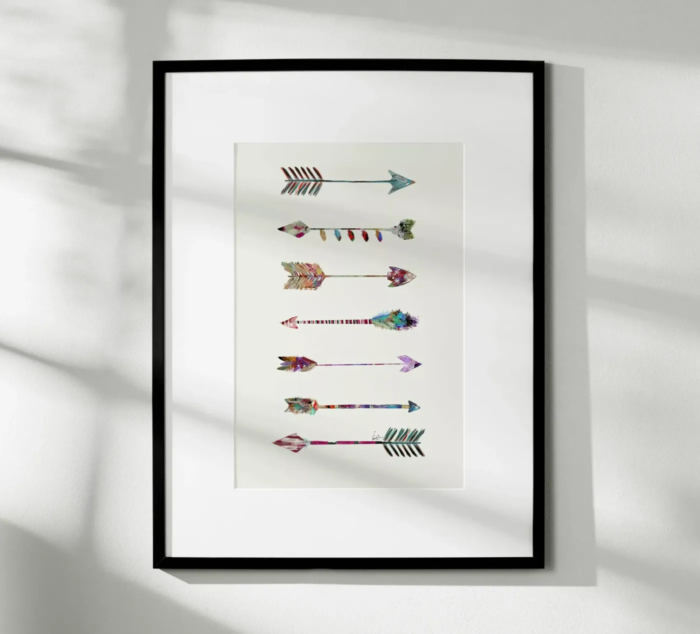 Seven Arrows poster by Brian Buckley