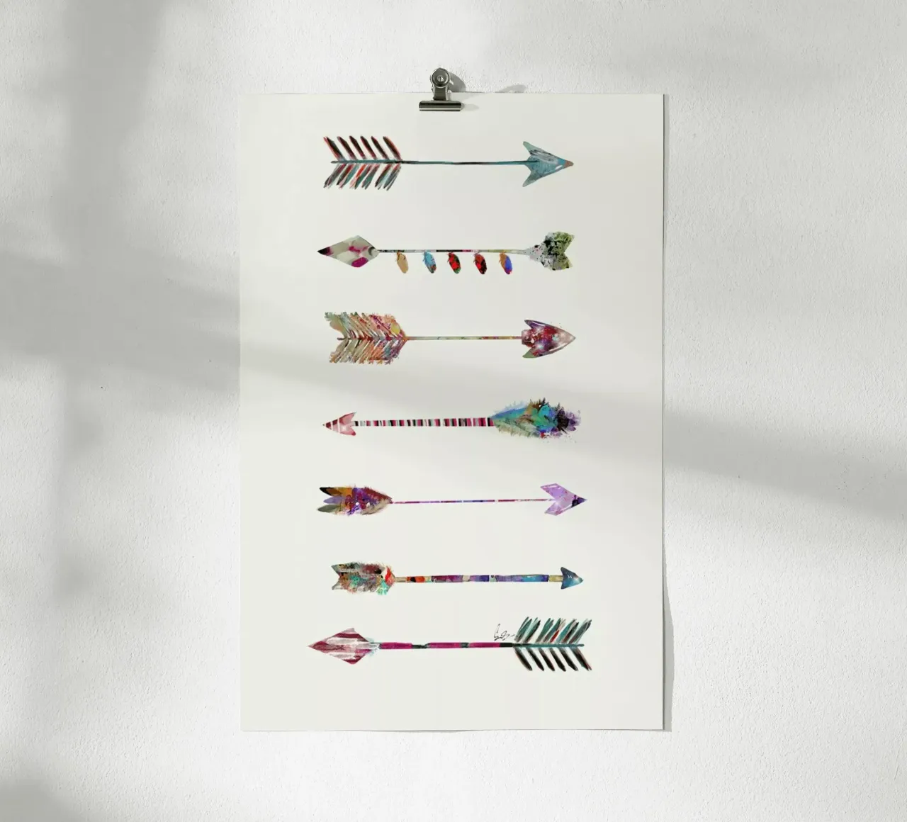 Seven Arrows poster da Brian Buckley