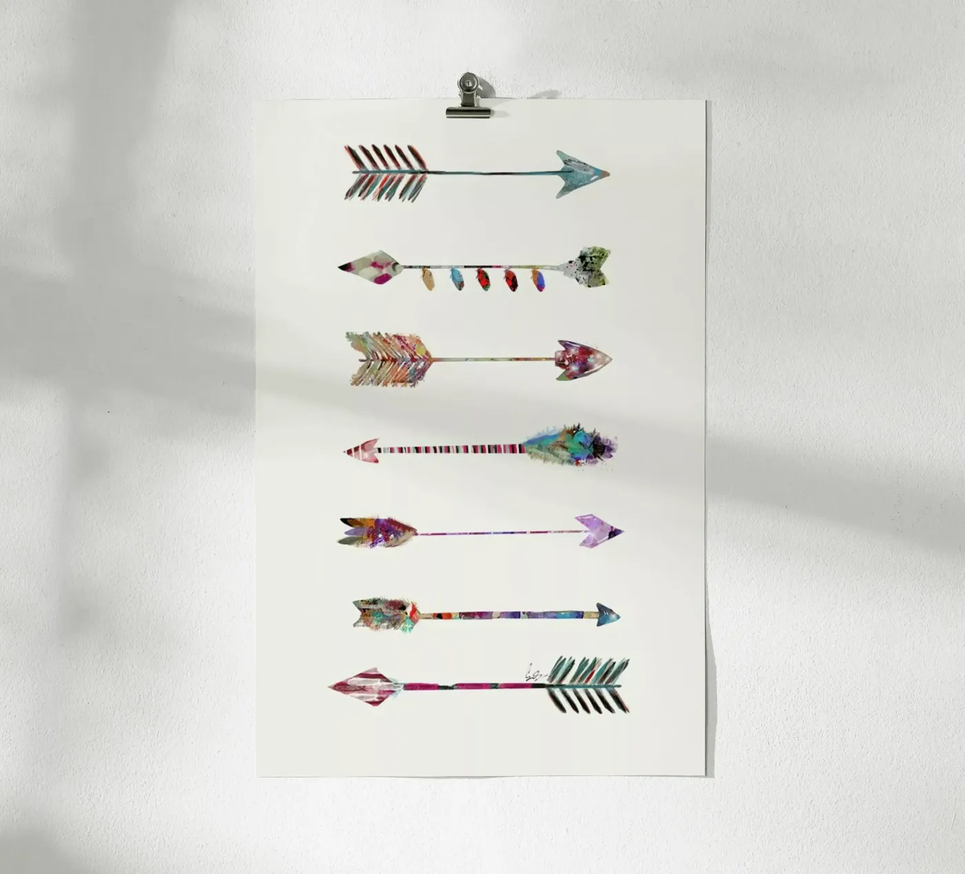 Seven Arrows poster da Brian Buckley