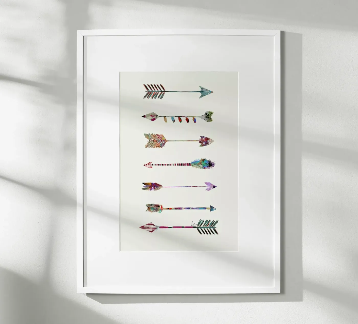 Seven Arrows poster by Brian Buckley