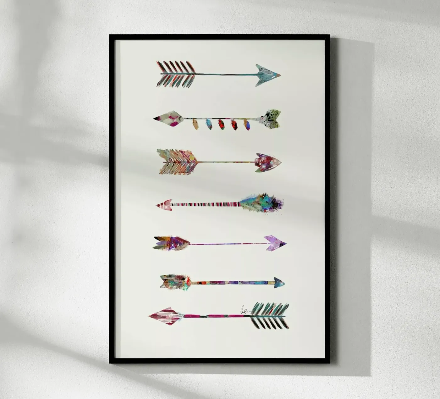 Seven Arrows poster by Brian Buckley