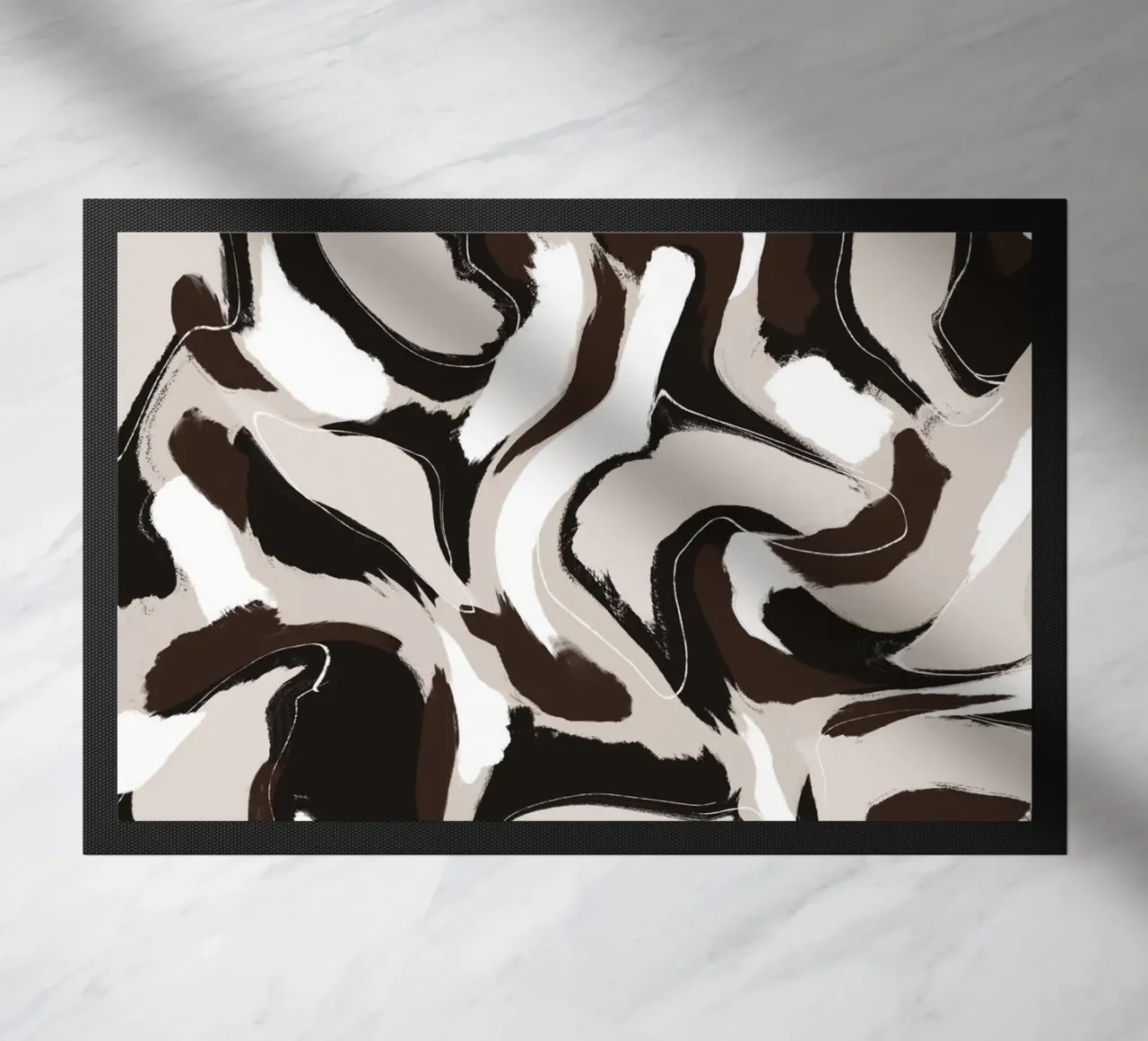 Pattern Brown White zerbino da treechild