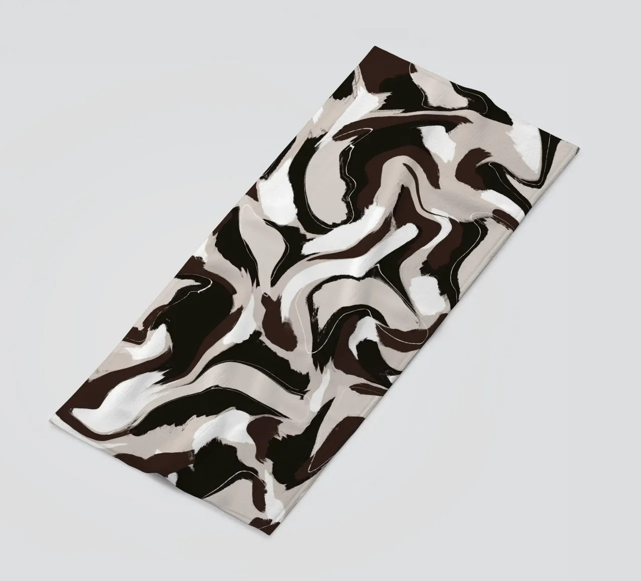 Pattern Brown White telo mare da treechild