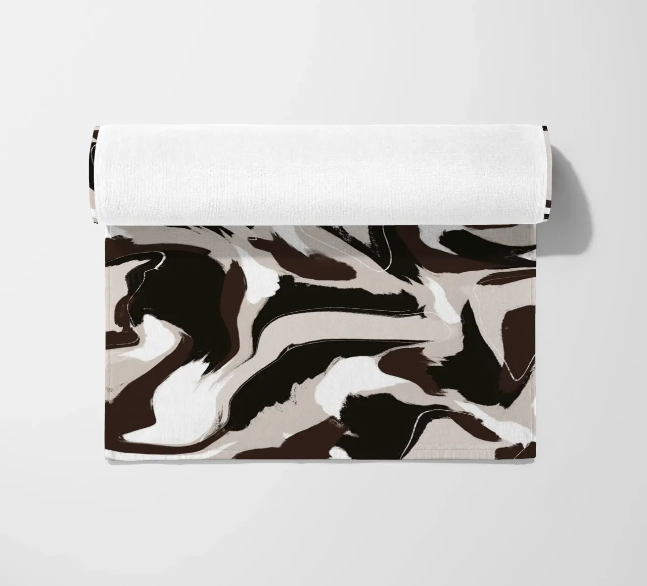 Pattern Brown White telo mare da treechild