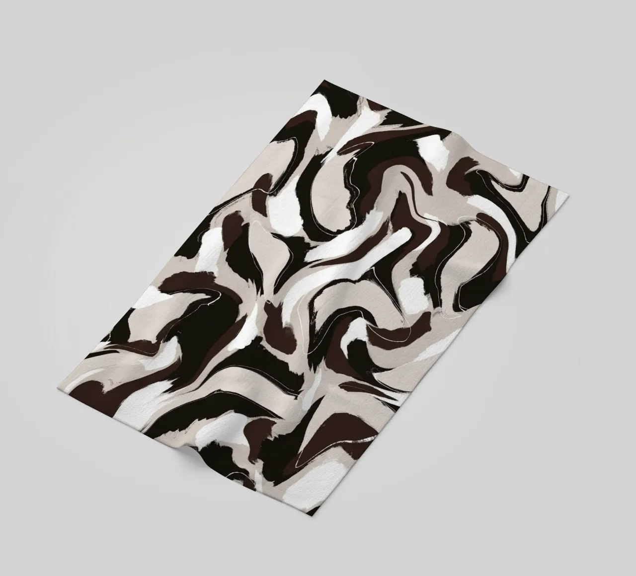 Pattern Brown White telo mare da treechild