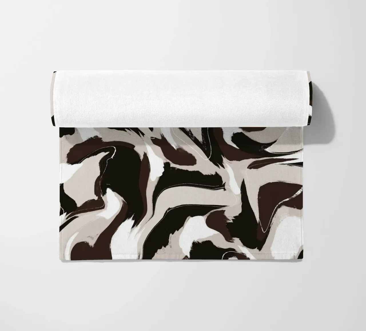 Pattern Brown White telo mare da treechild