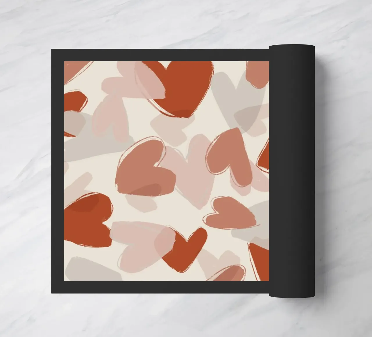 Pastel Hearts Pattern zerbino da treechild