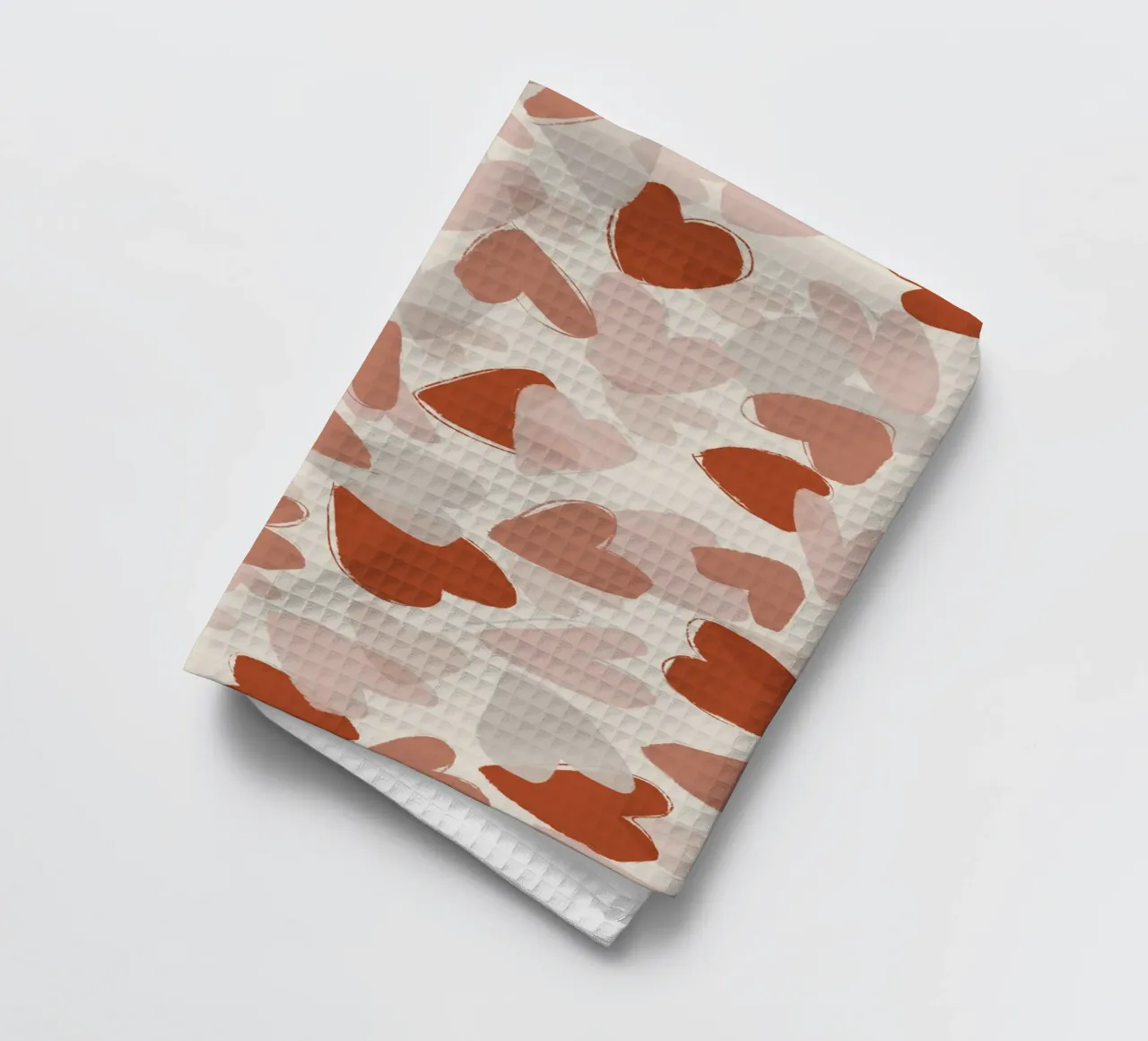 Pastel Hearts Pattern canovaccio da cucina da treechild