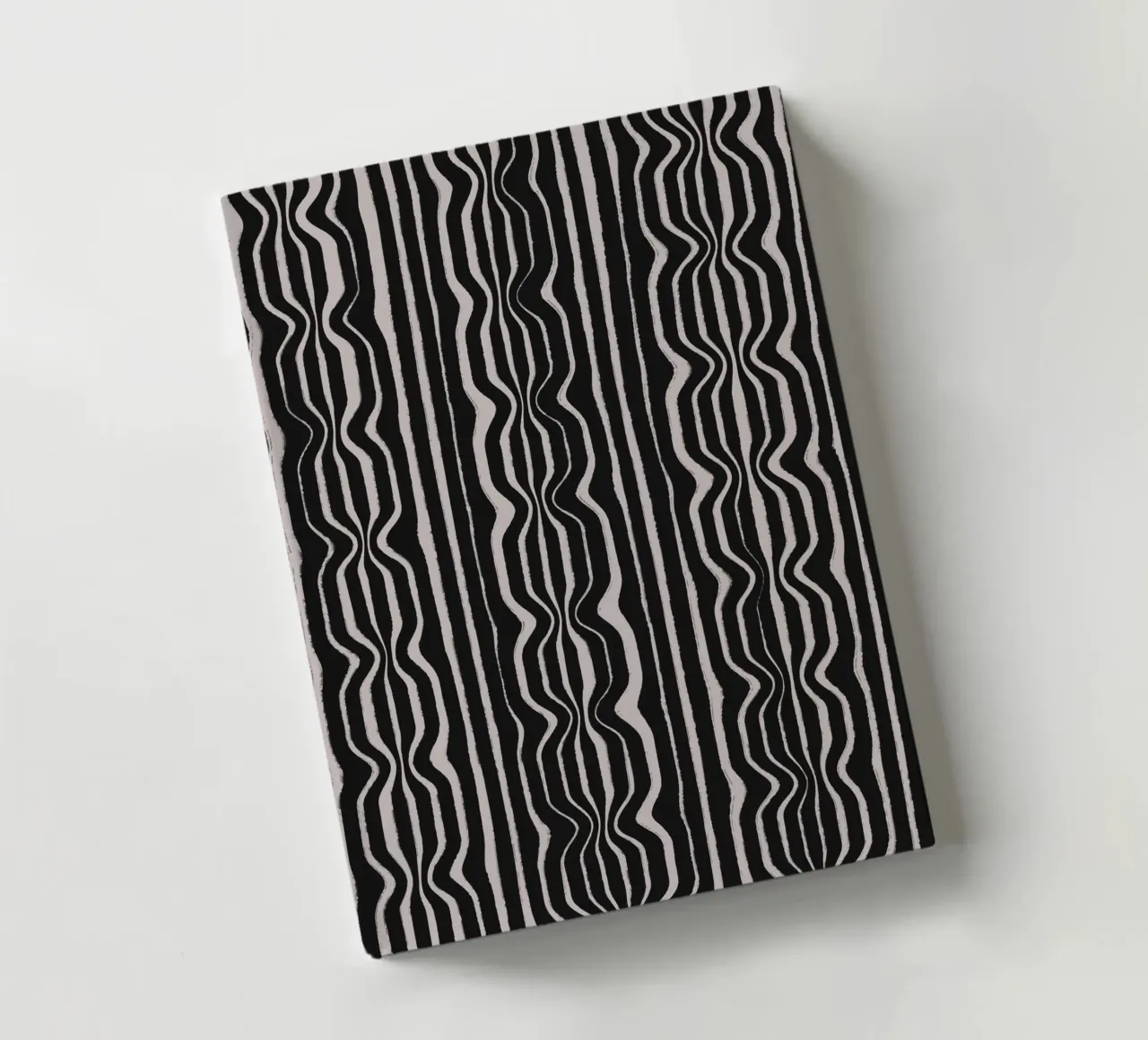 Black And White Pattern notebook by treechild