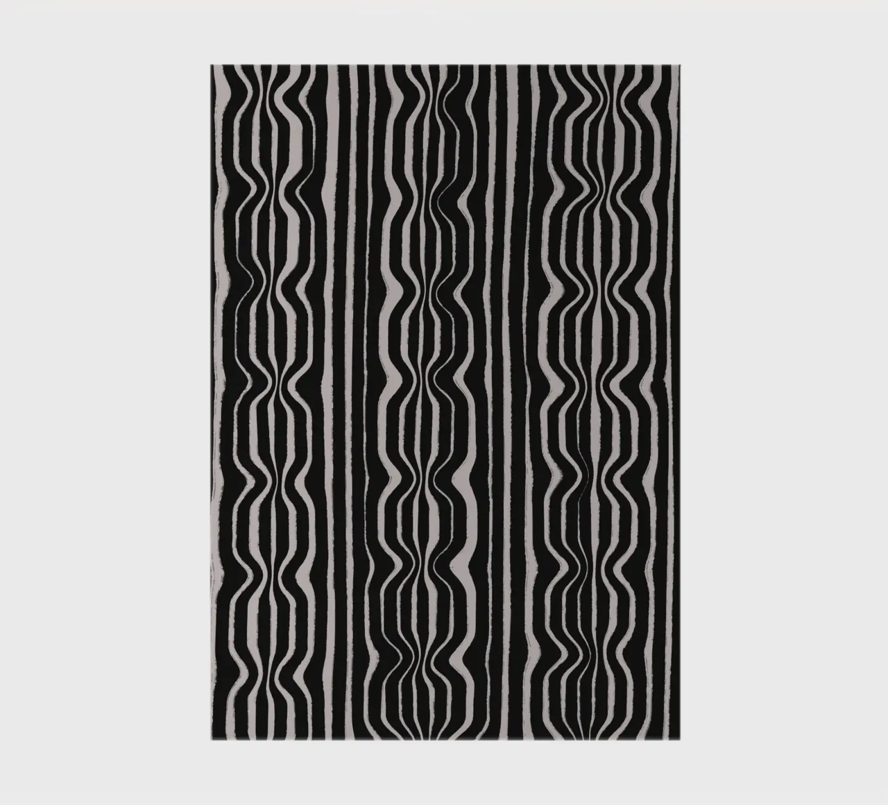 Black And White Pattern notebook by treechild