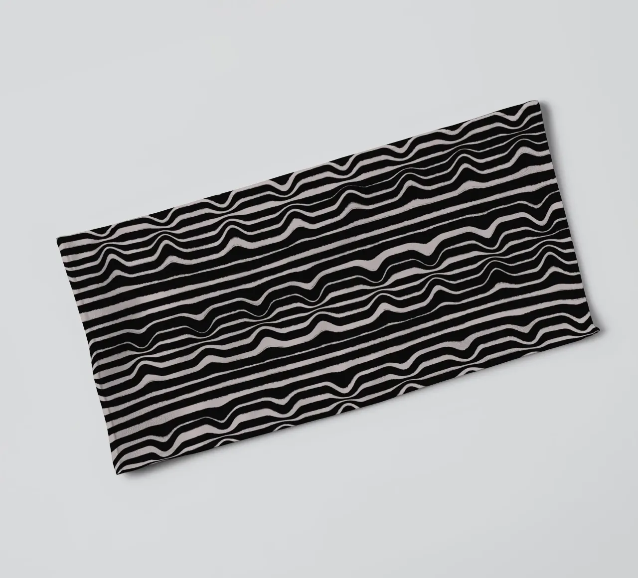 Black And White Pattern asciugamano da bagno da treechild