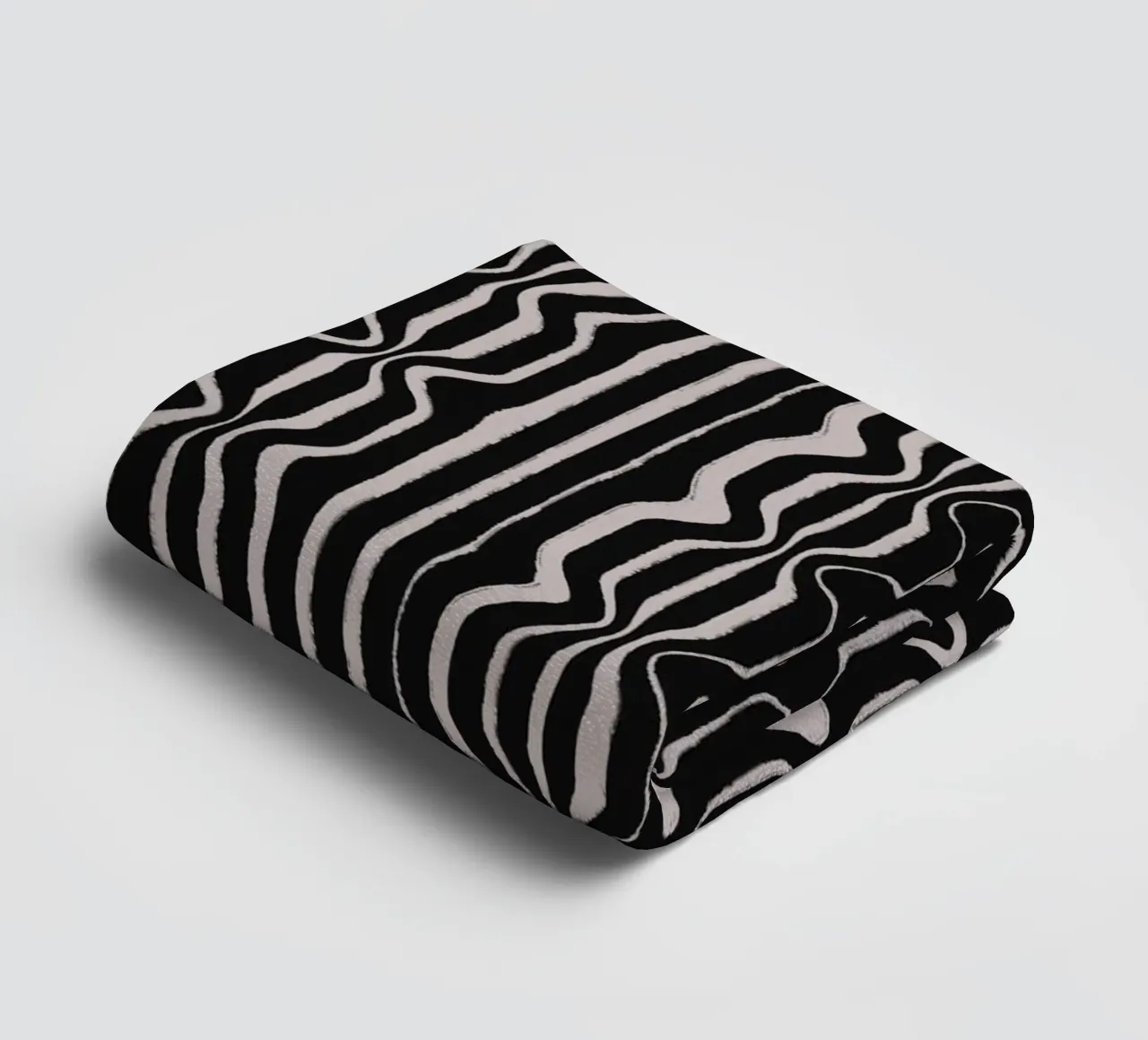 Black And White Pattern asciugamano da bagno da treechild