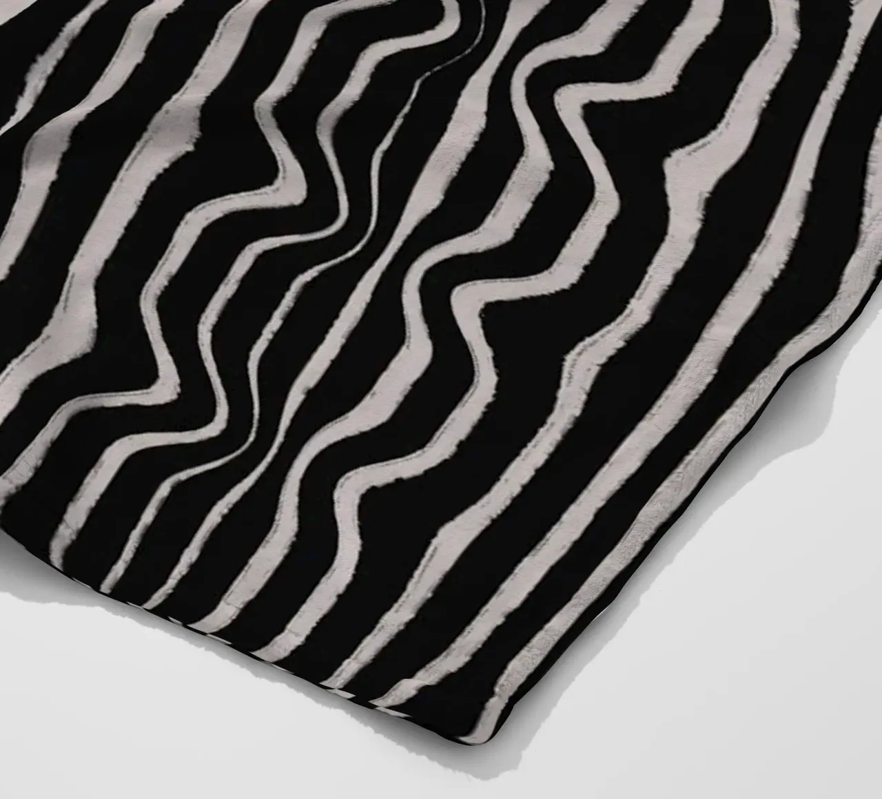 Black And White Pattern coperta in pile da treechild