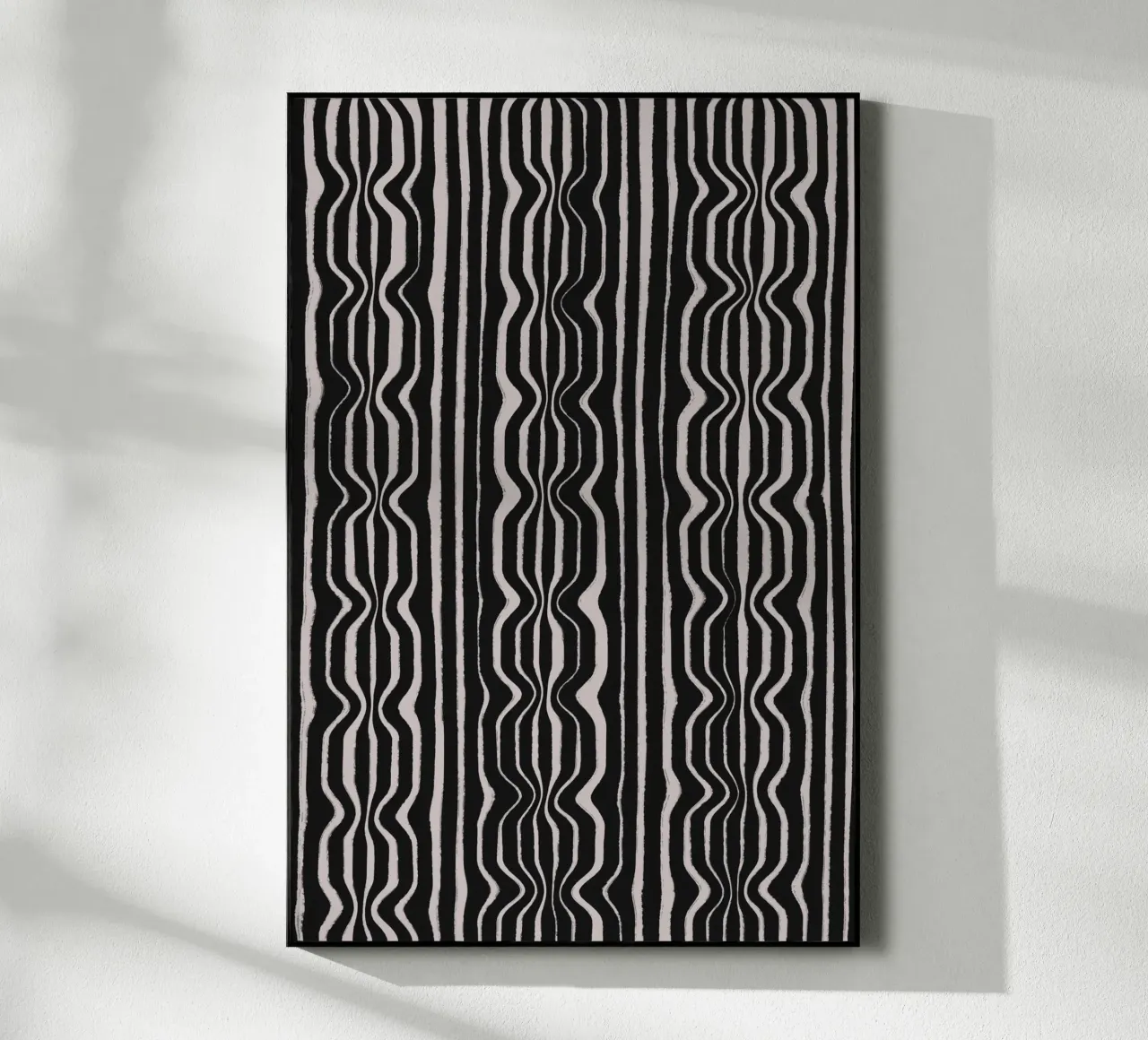 Black And White Pattern metacrilato de treechild