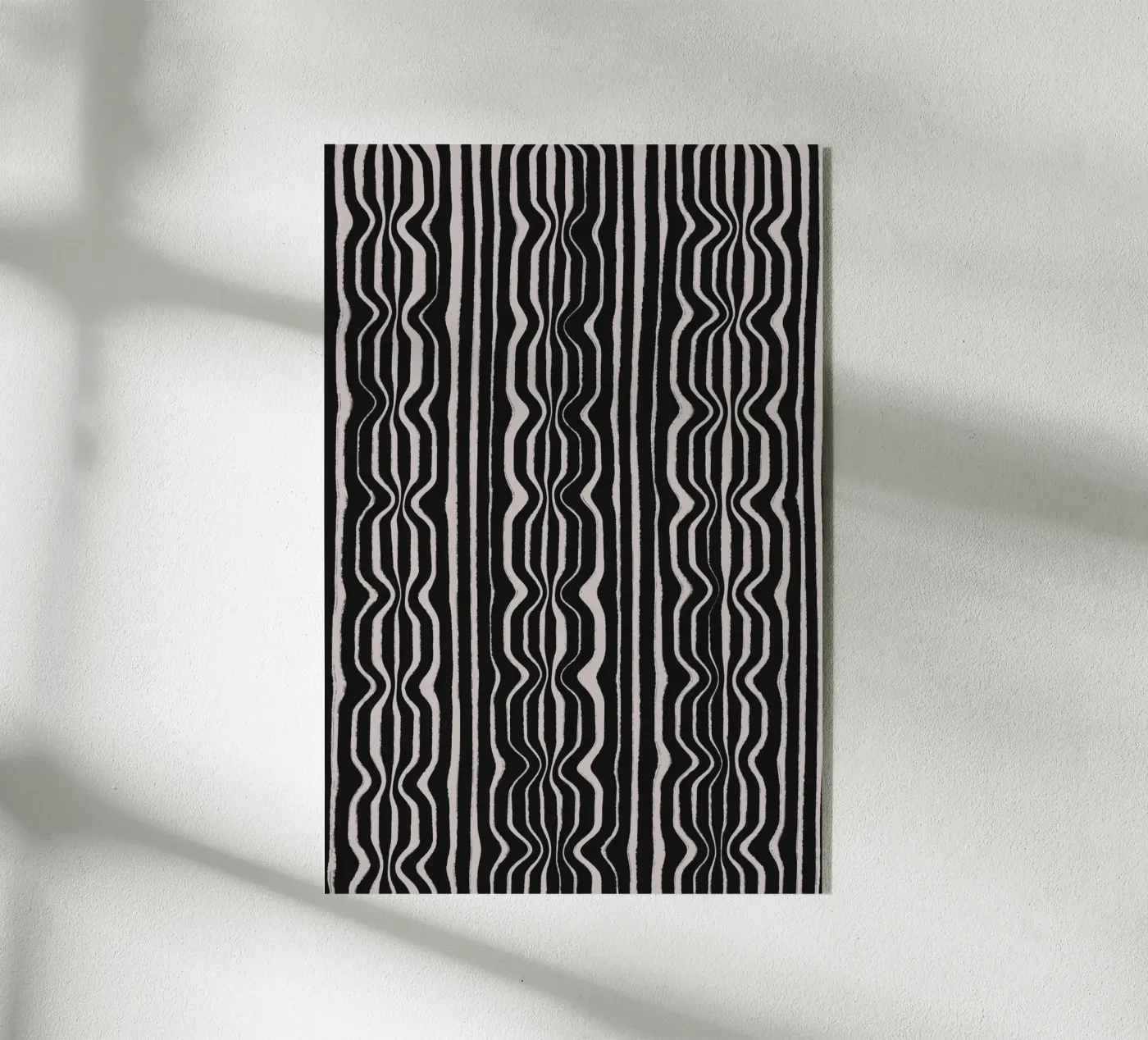 Black And White Pattern plexiglass da treechild
