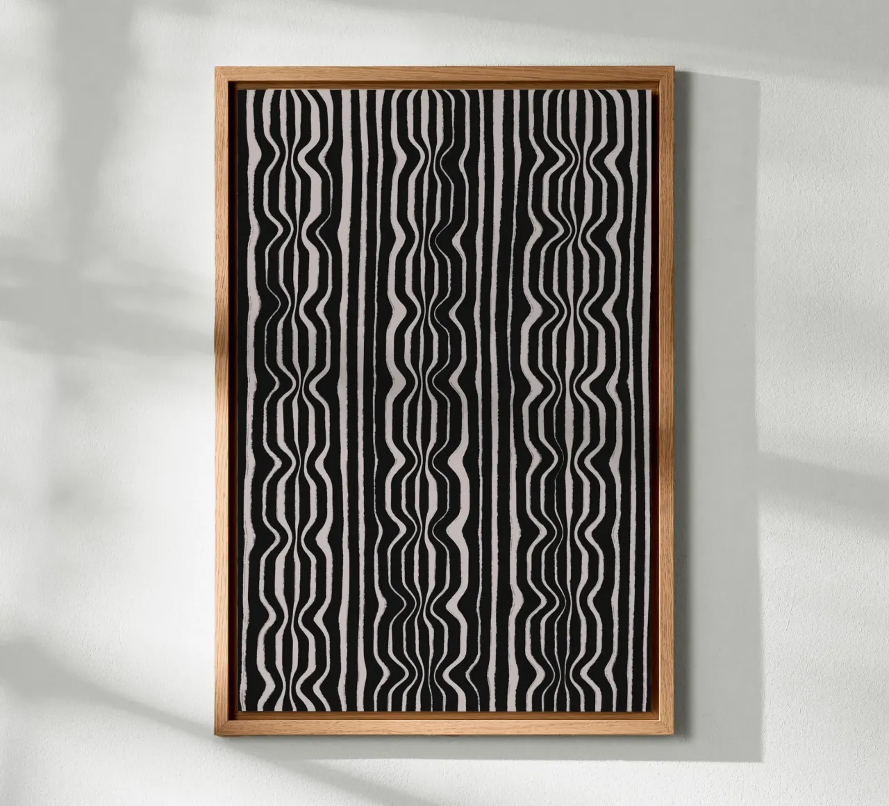 Black And White Pattern canvas by treechild