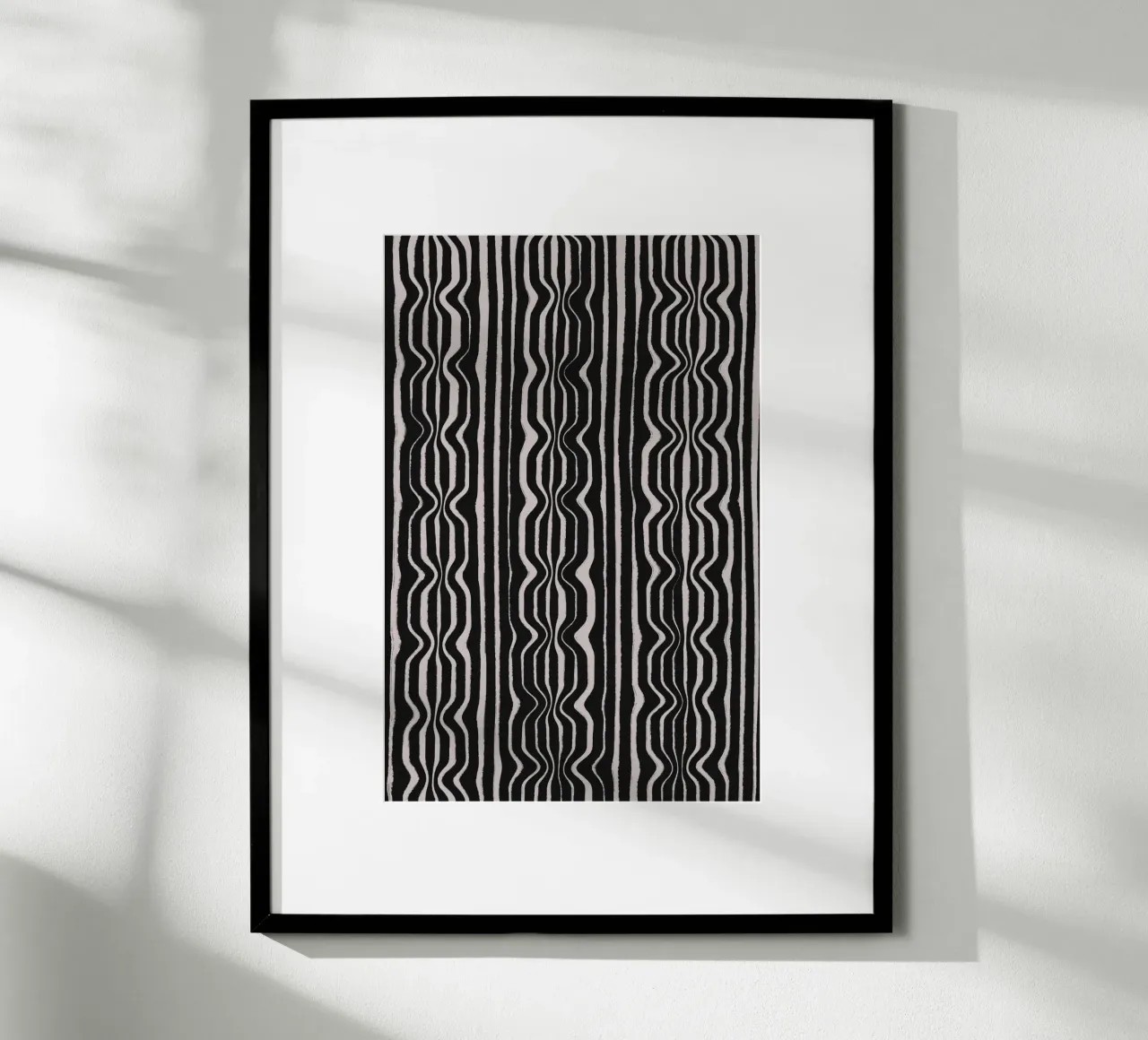Black And White Pattern carta hahnemühle da treechild