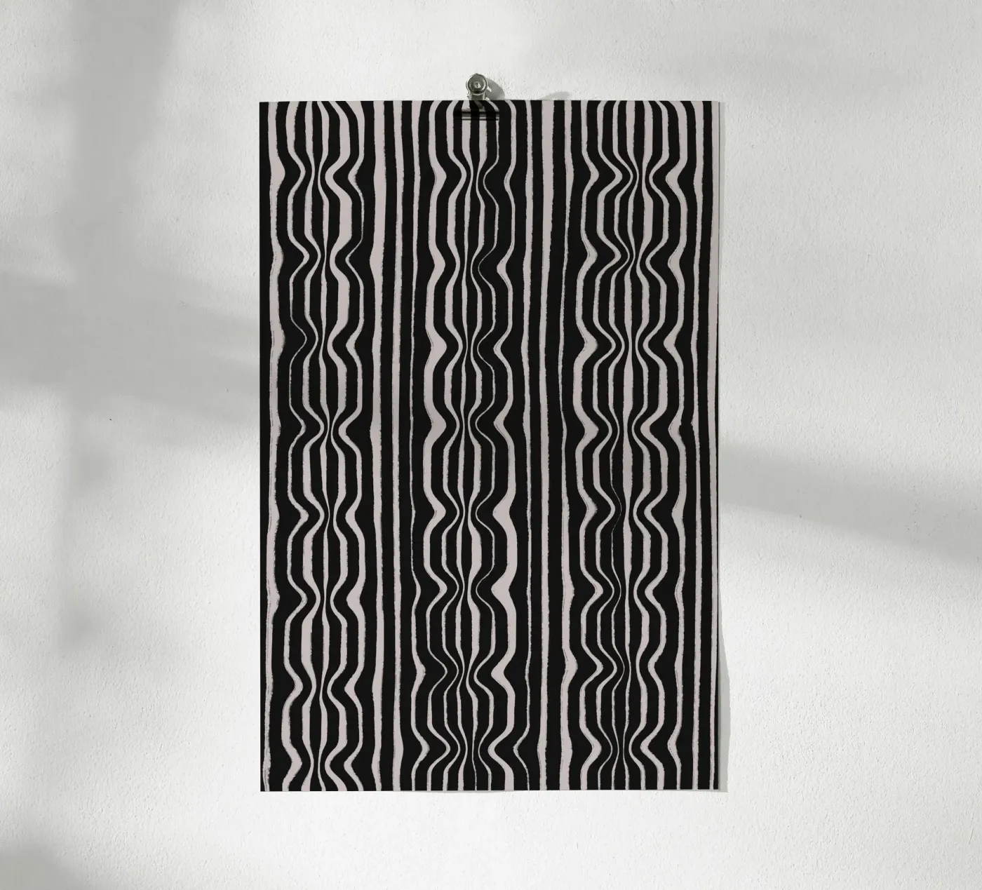 Black And White Pattern poster by treechild