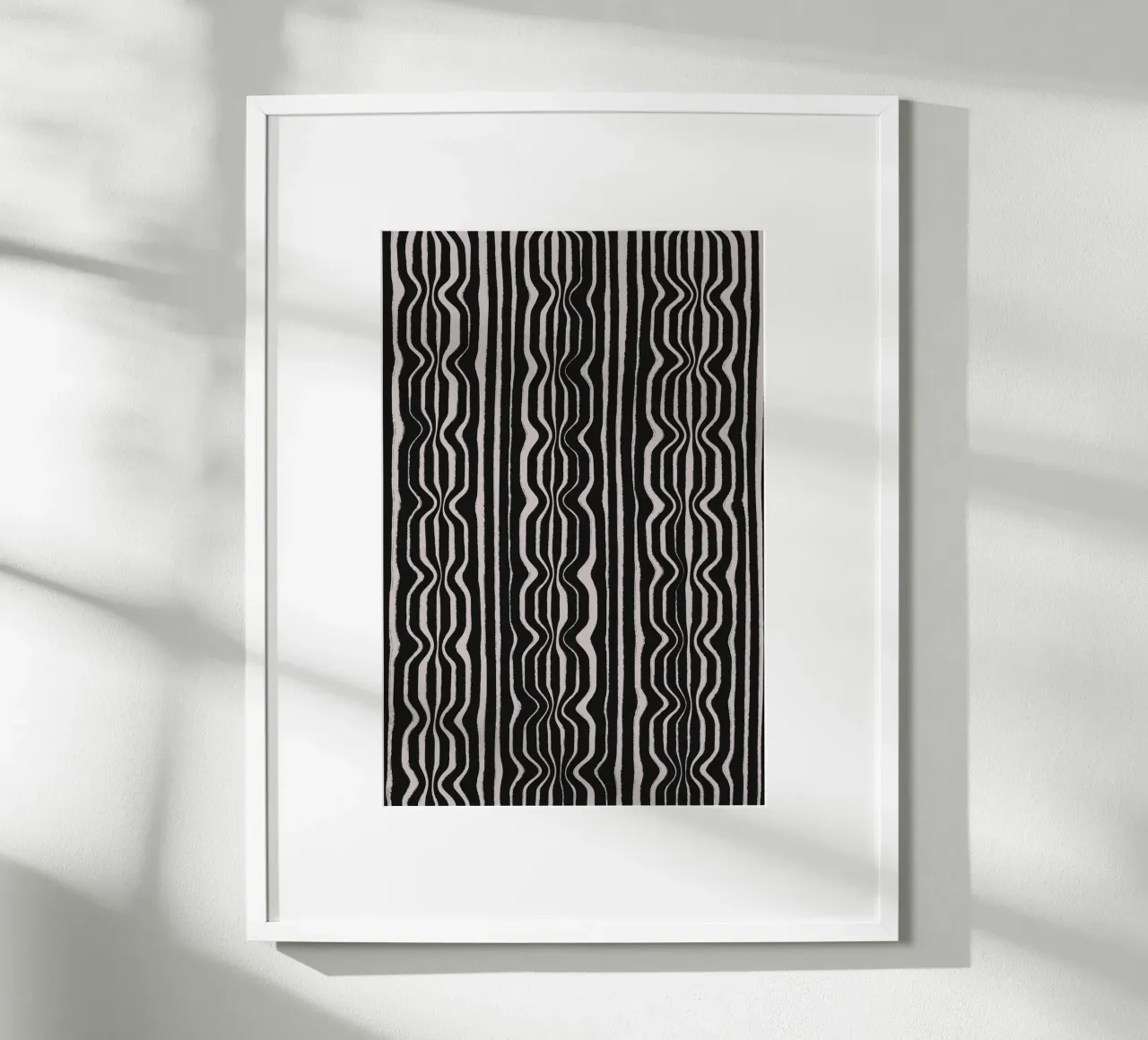 Black And White Pattern poster da treechild