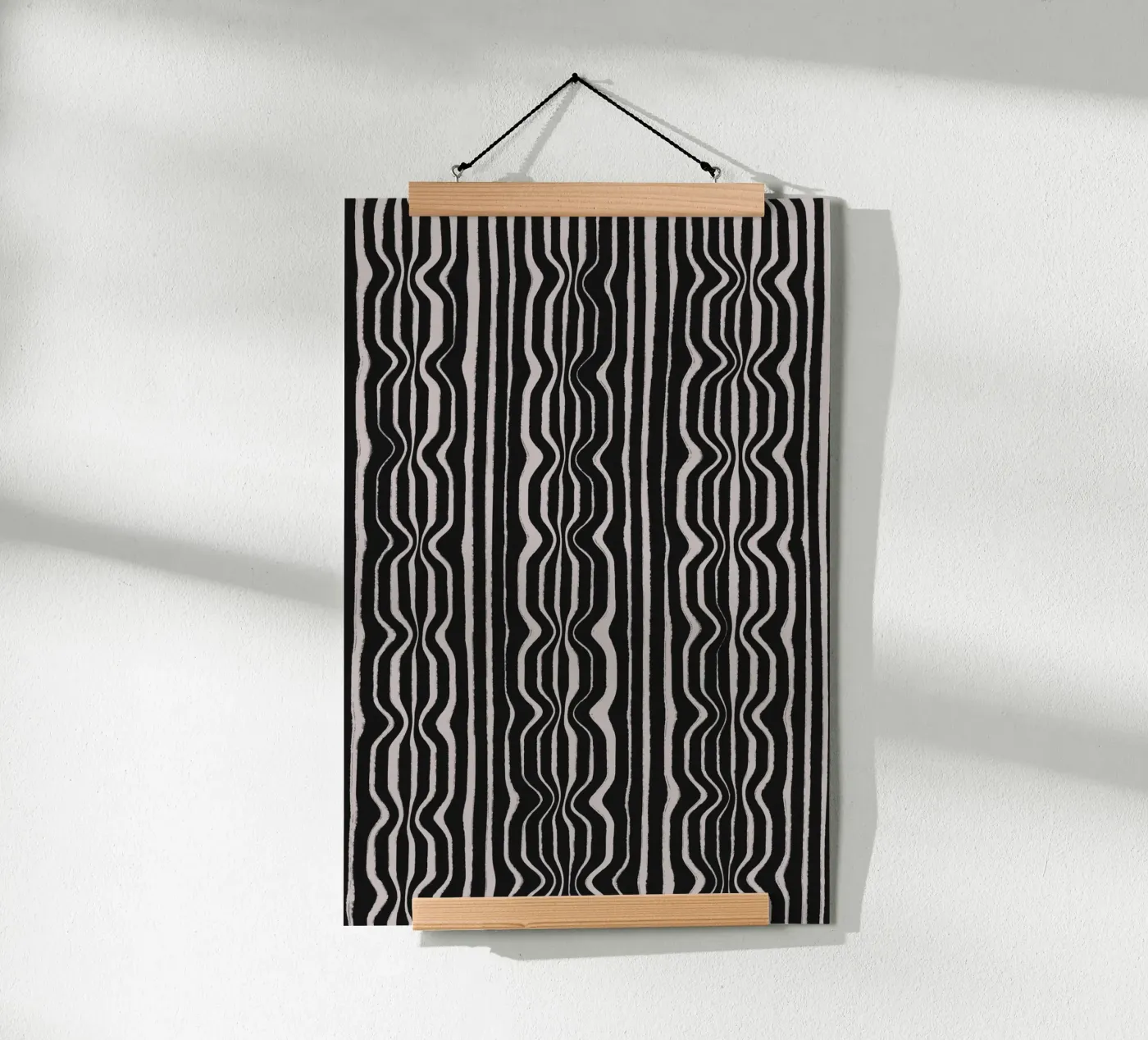 Black And White Pattern poster da treechild
