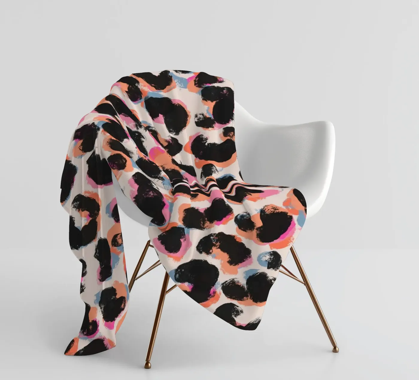 Leo Pattern Fleecedecke von treechild