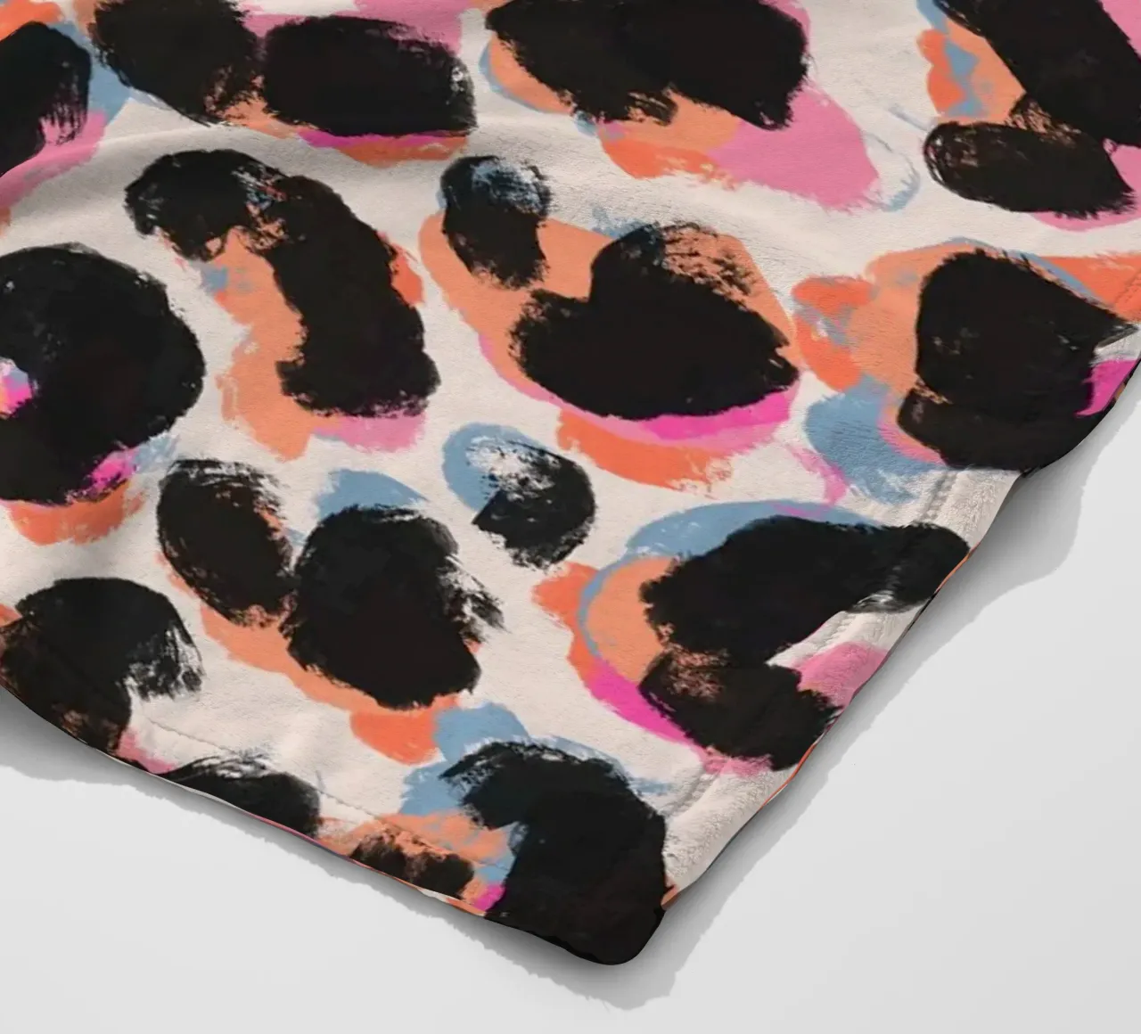 Leo Pattern coperta in pile da treechild