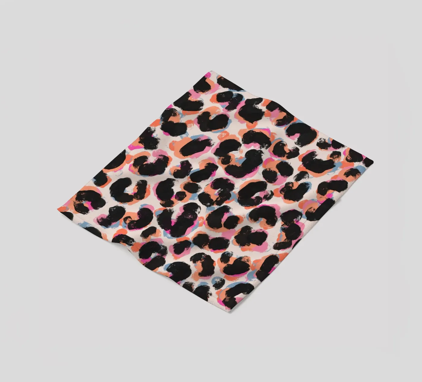 Leo Pattern plaid polaire de treechild