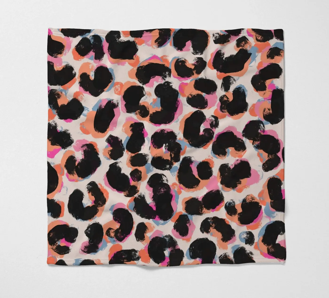 Leo Pattern plaid polaire de treechild