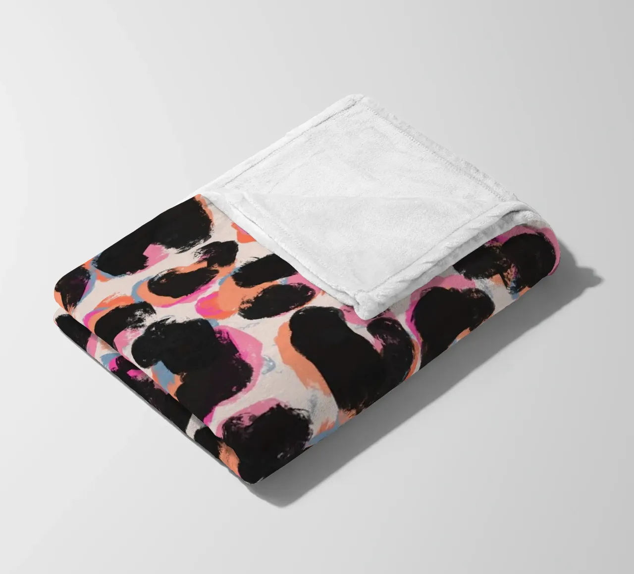 Leo Pattern coperta in pile da treechild