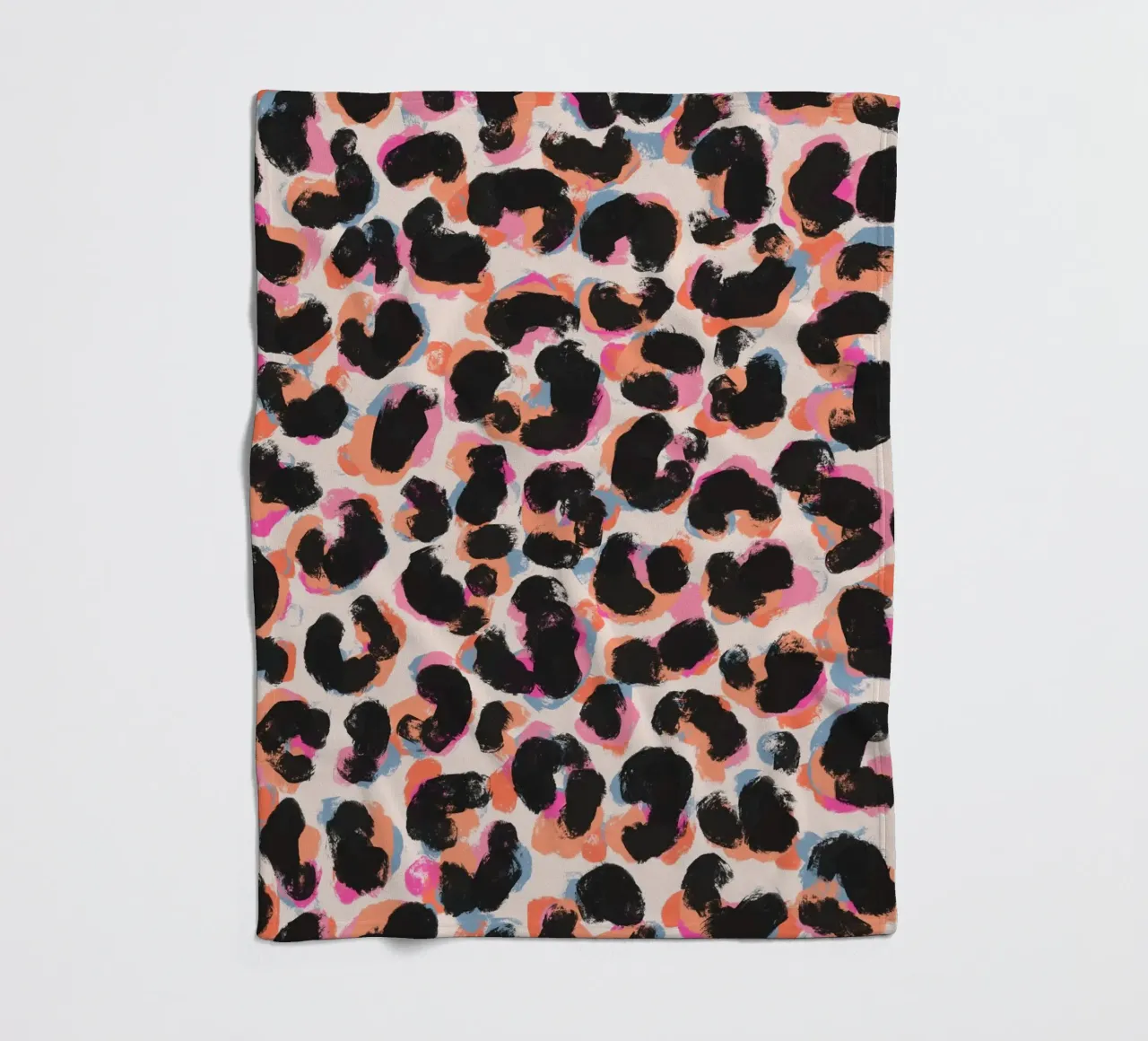 Leo Pattern coperta in pile da treechild