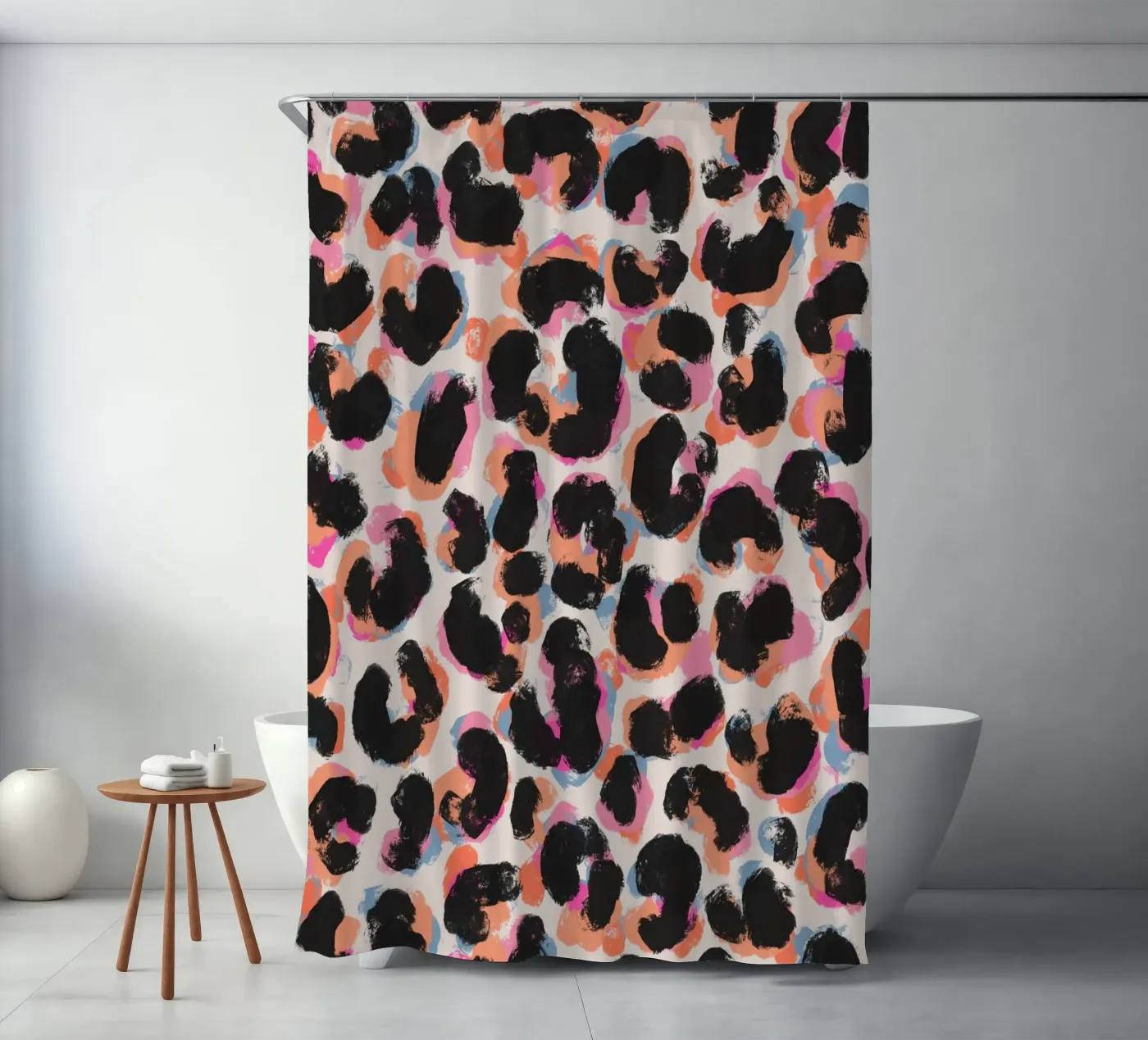 Leo Pattern douchegordijn van treechild