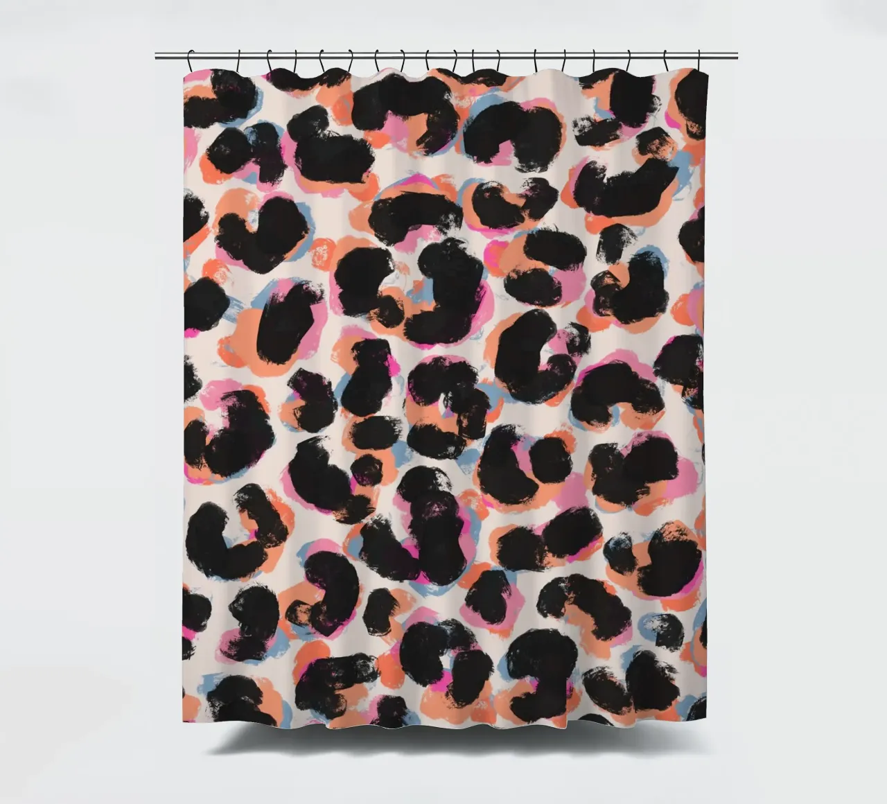 Leo Pattern tenda da doccia da treechild