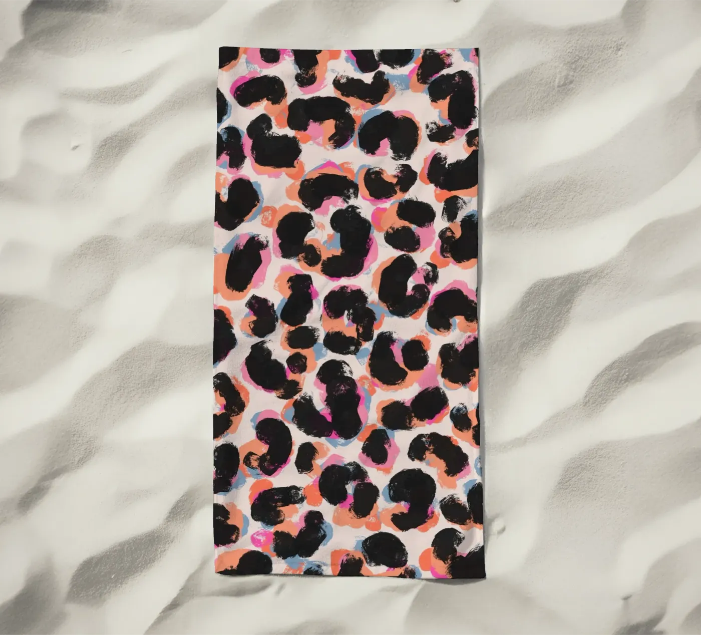 Leo Pattern beach towel by treechild