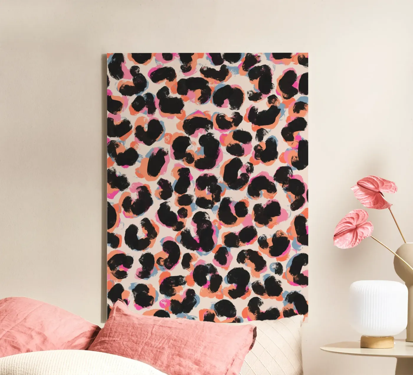 Leo Pattern Leinwand von treechild