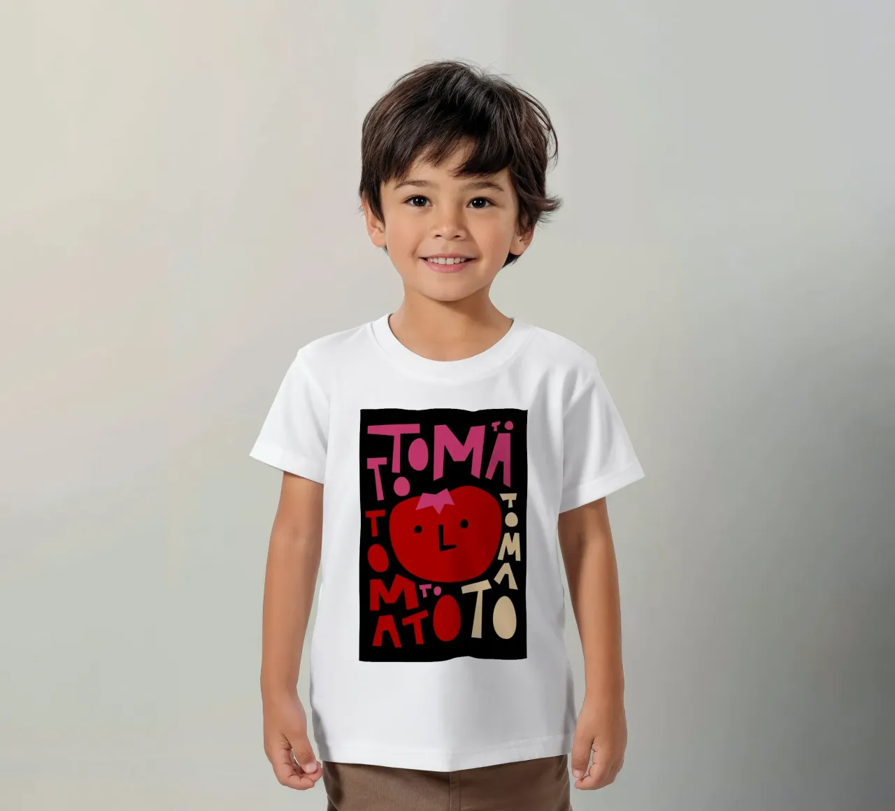 Tomate Tomate Kinder T-Shirt von Fox & Velvet