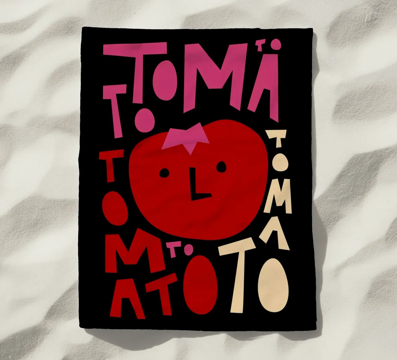 Tomato Tomato telo mare da Fox & Velvet