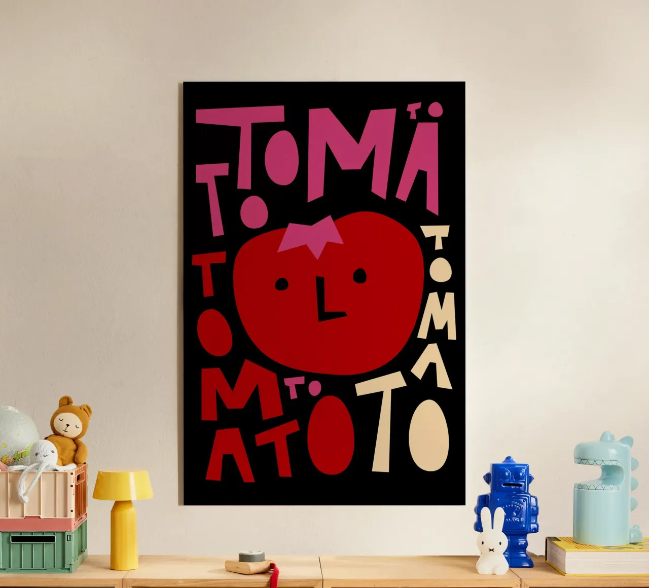 Tomato Tomato acrylic glass by Fox & Velvet
