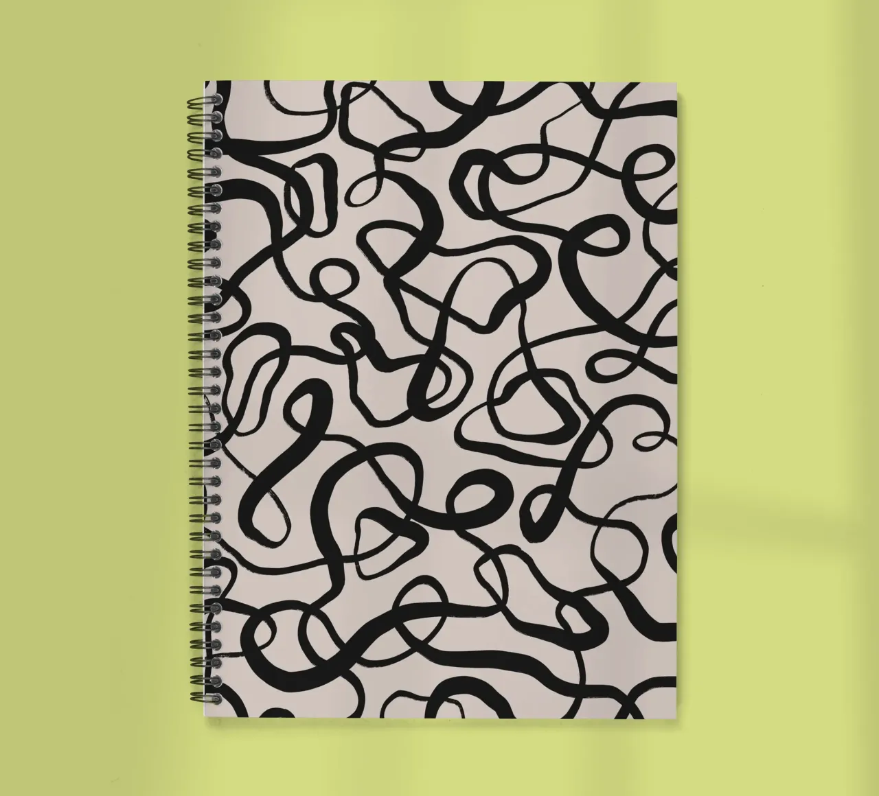 Pattern No 24 spiral notebook by treechild