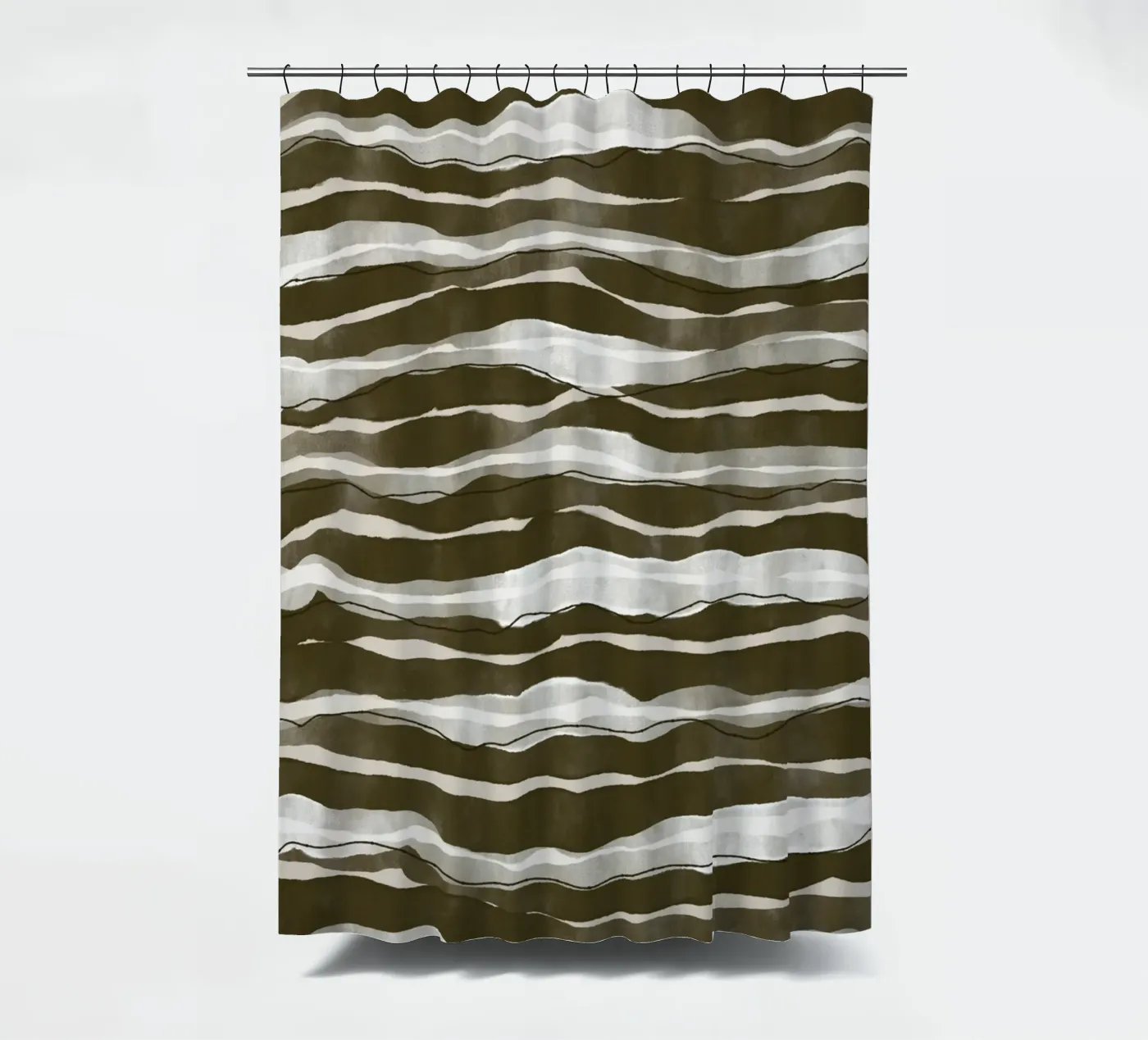 Pattern No 8 Duschvorhang von treechild