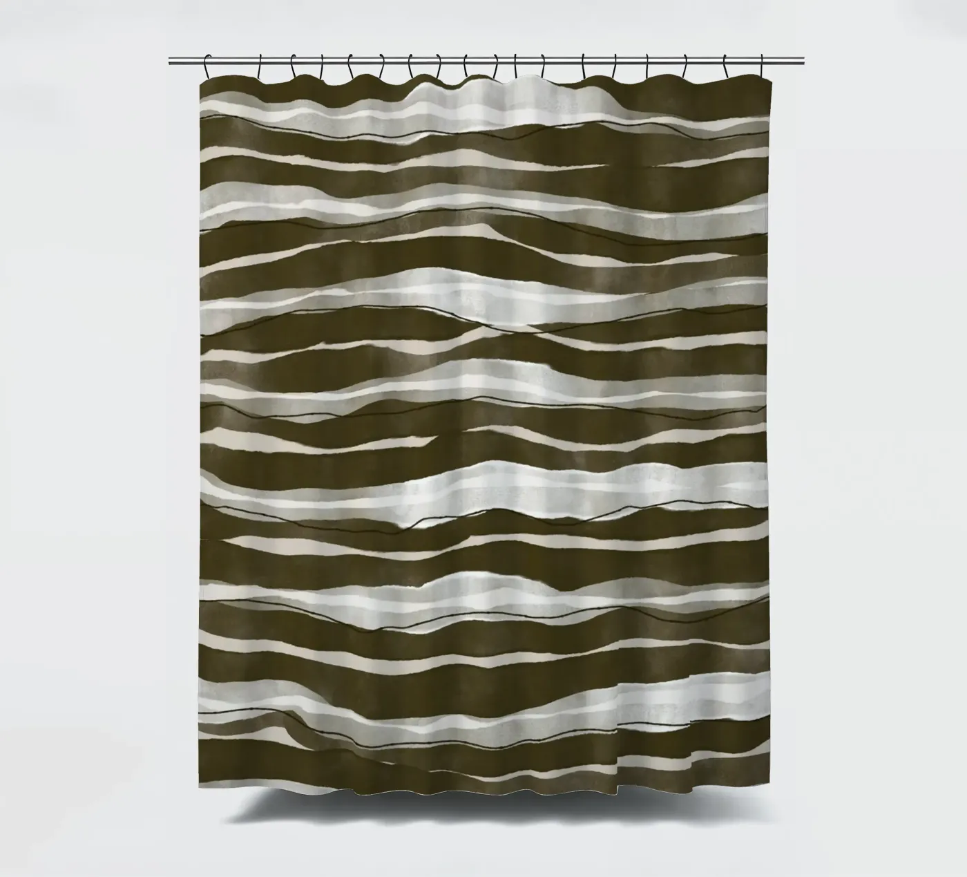 Pattern No 8 Duschvorhang von treechild