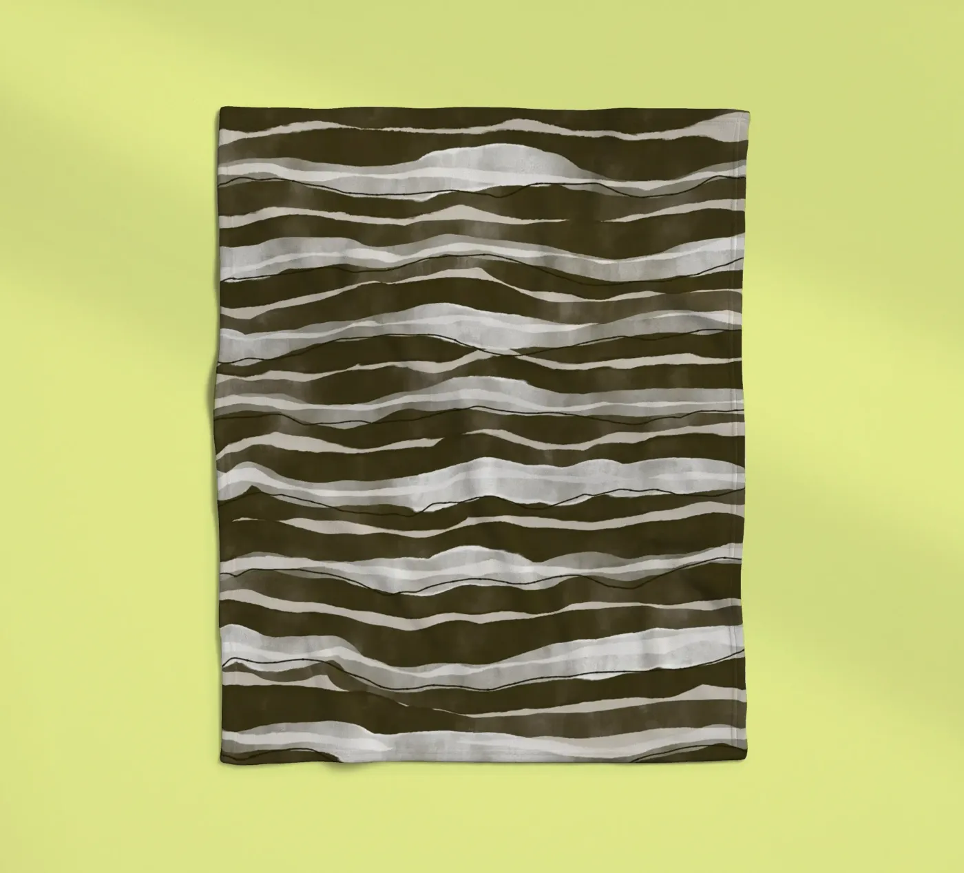 Pattern No 8 Fleecedecke von treechild