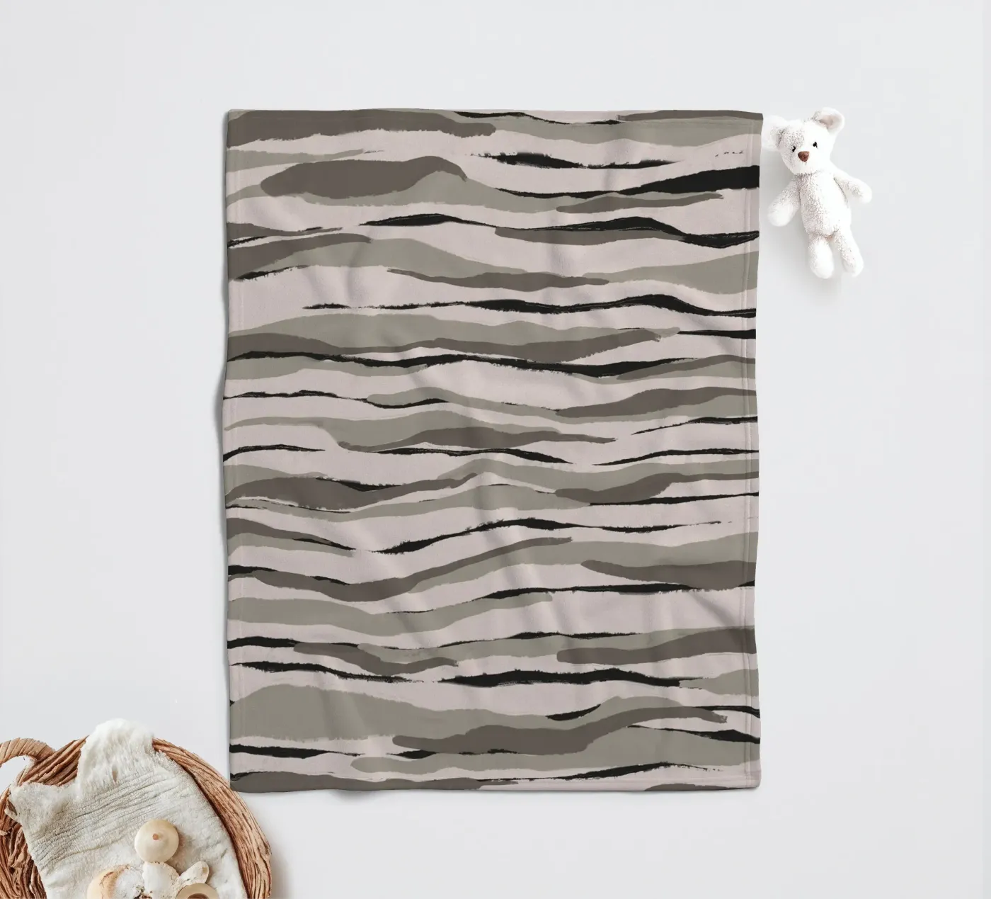 Pattern No 11 fleecedeken van treechild