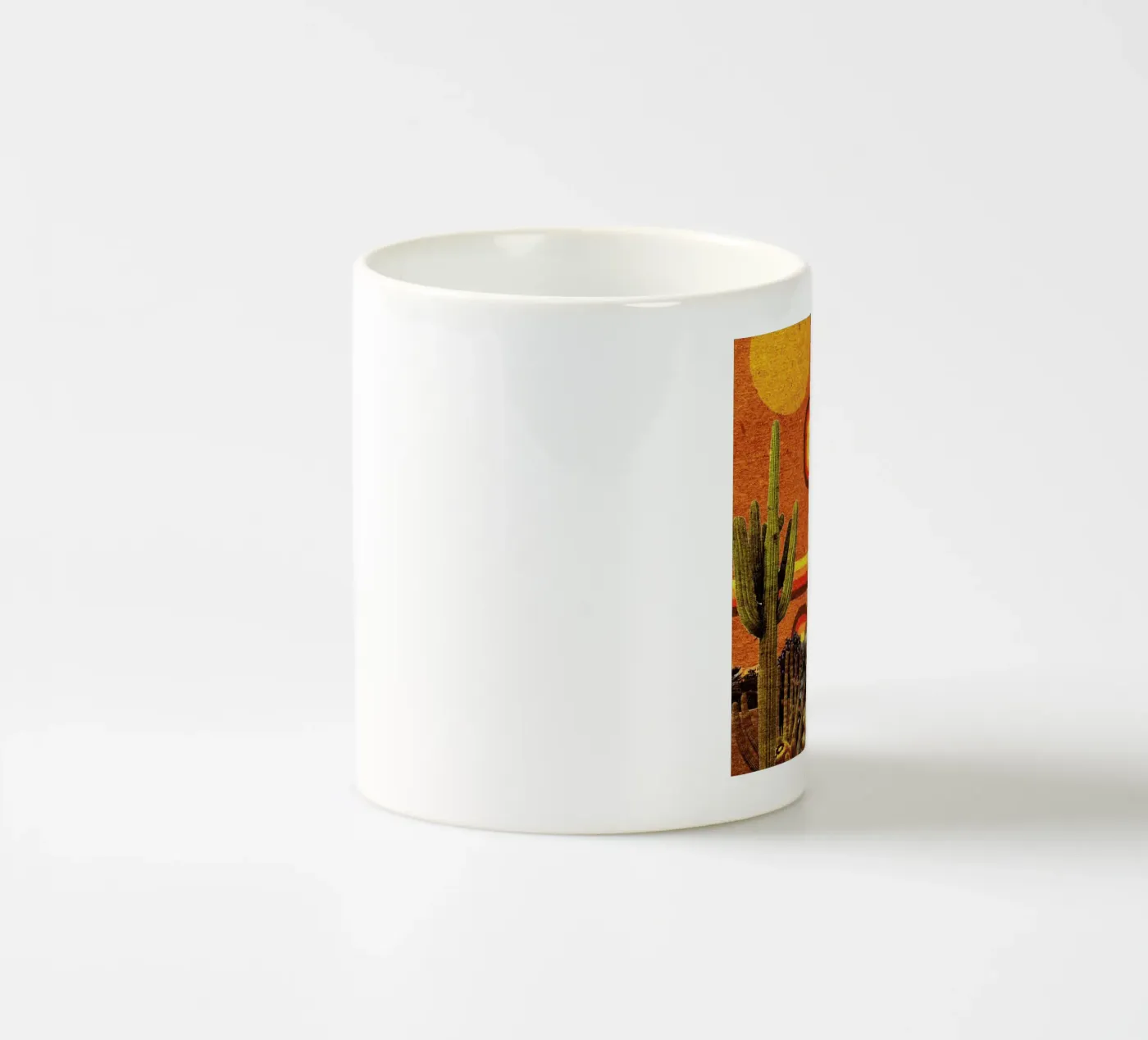 Desert Lines ceramic mug by Kris Tate