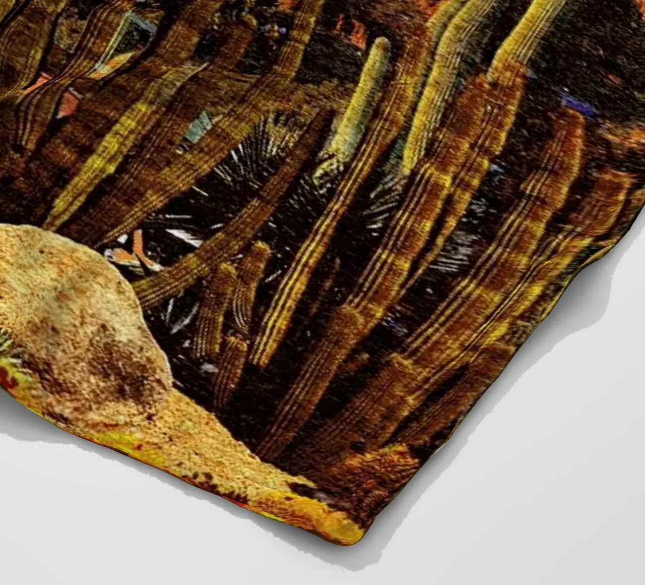 Desert Lines Fleecedecke von Kris Tate