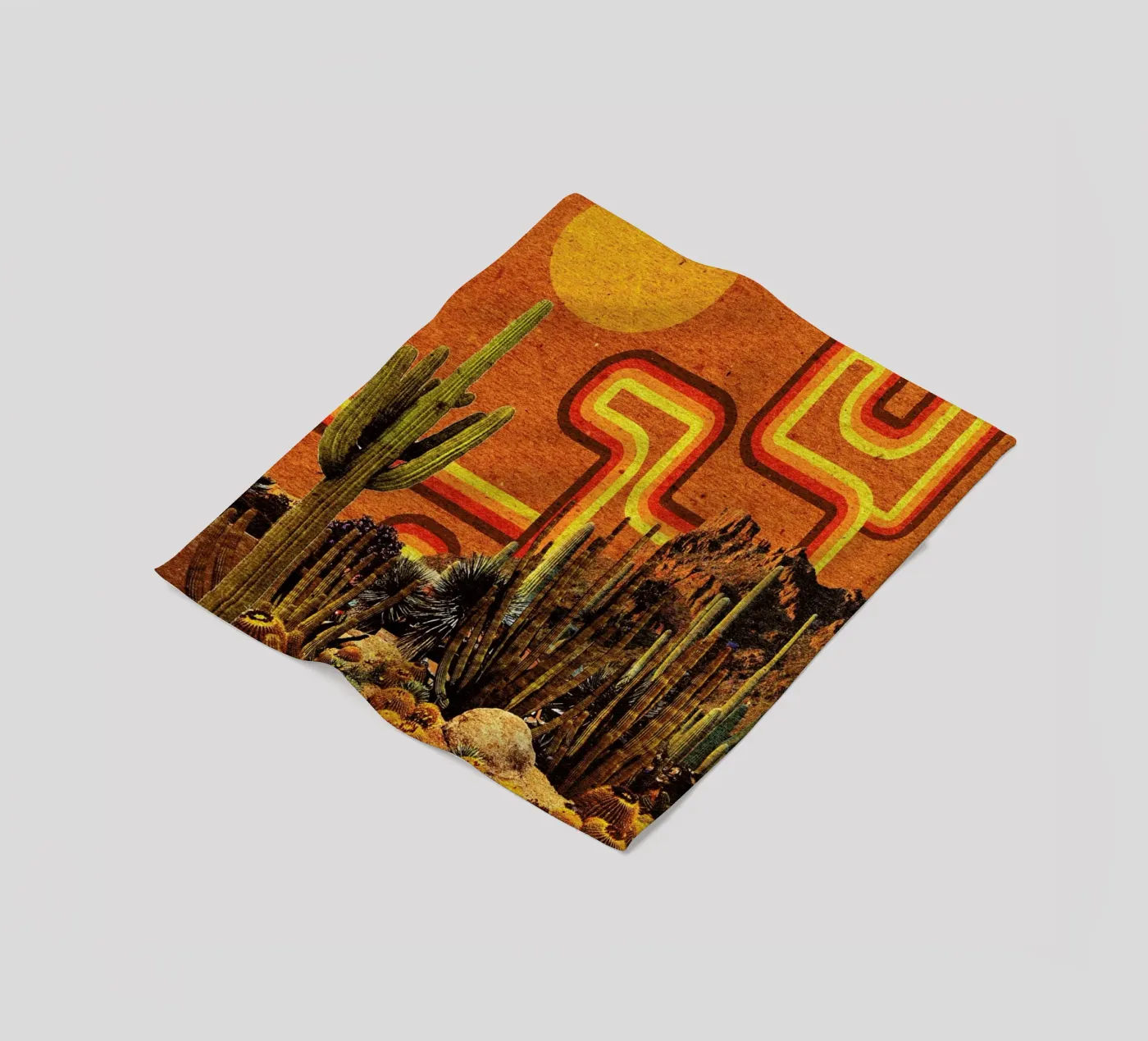 Desert Lines Fleecedecke von Kris Tate