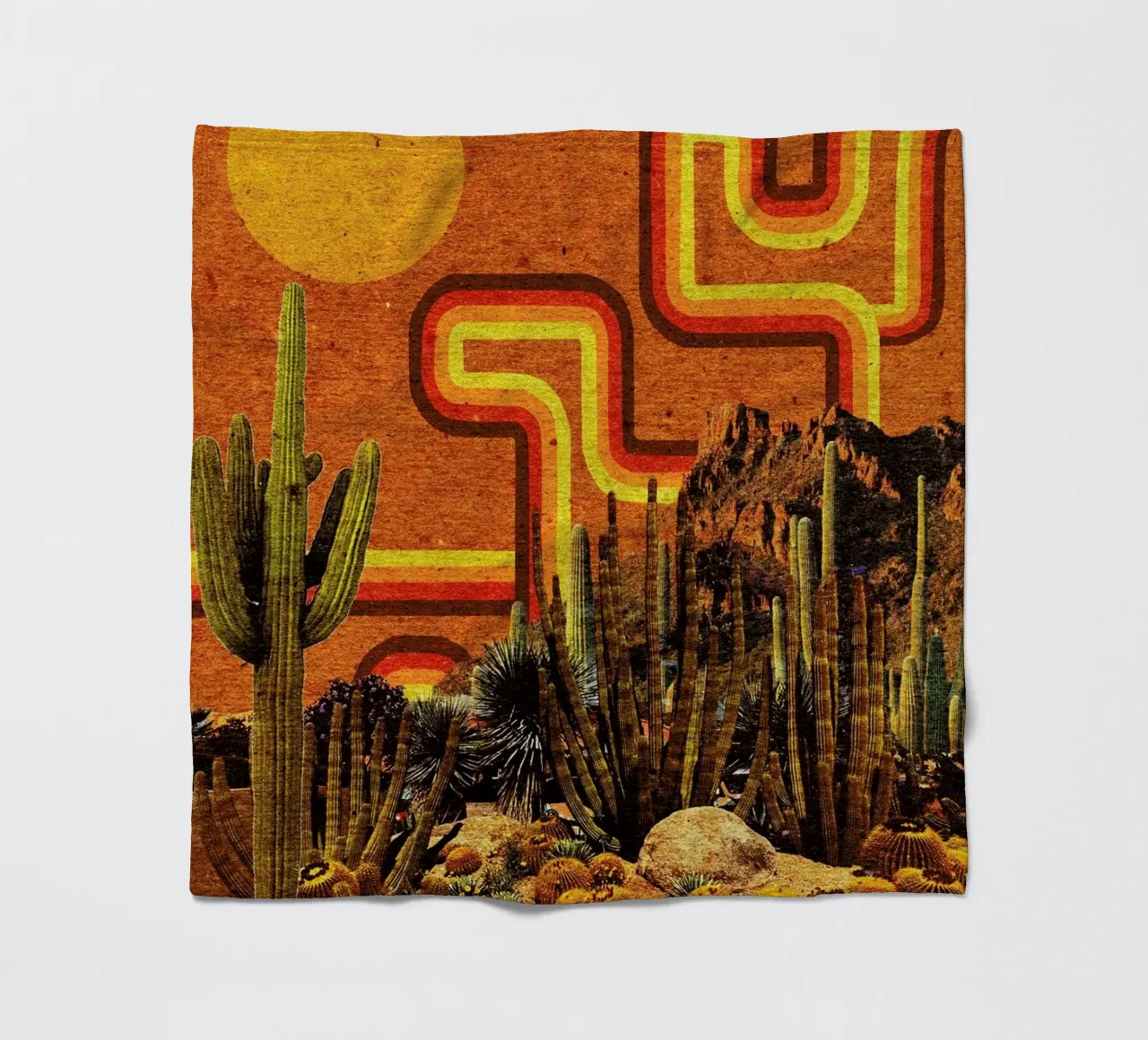 Desert Lines Fleecedecke von Kris Tate