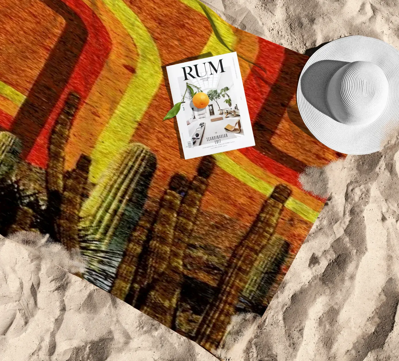 Desert Lines telo mare da Kris Tate