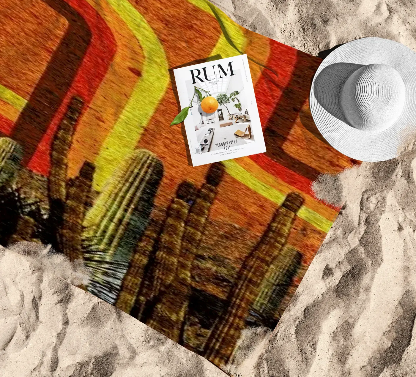 Desert Lines telo mare da Kris Tate