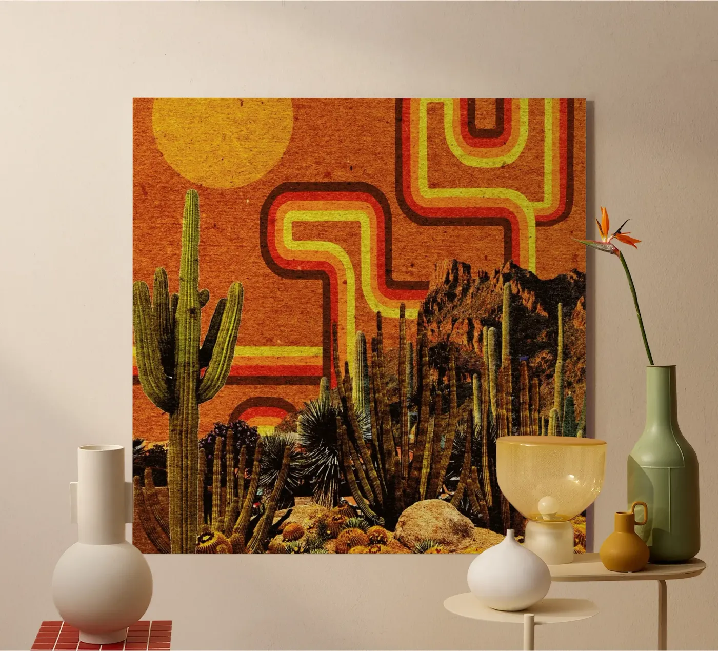 Desert Lines plexiglass da Kris Tate