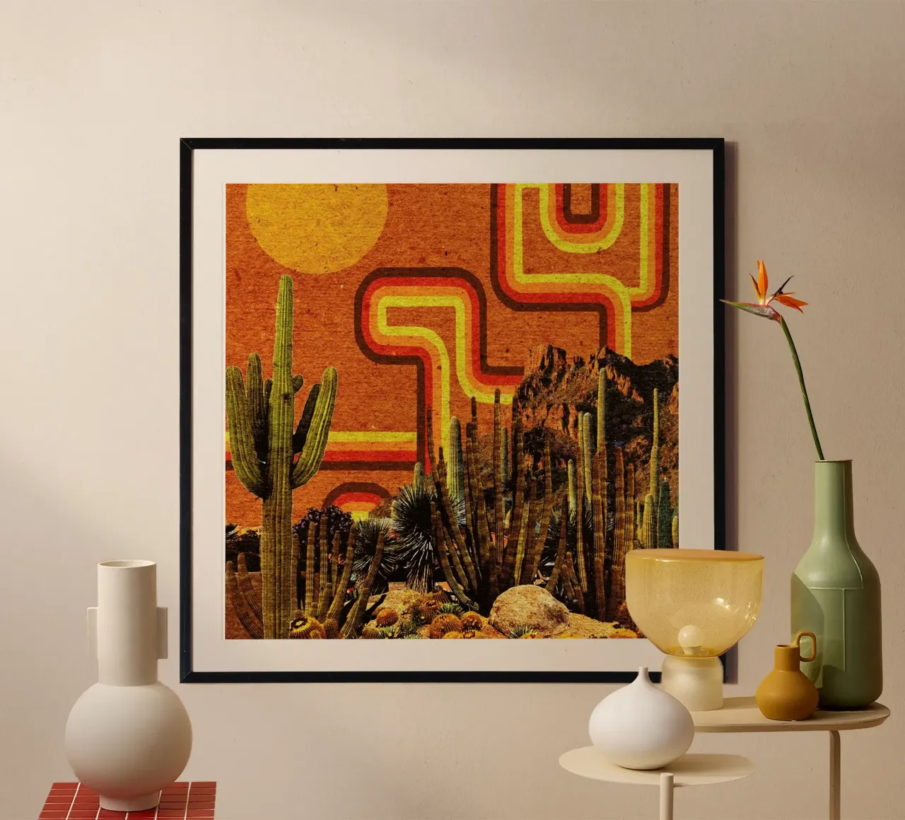 Desert Lines poster da Kris Tate